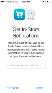 In-Store notifications image