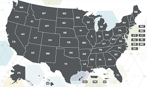 US Data Breach Notification Law Interactive Map